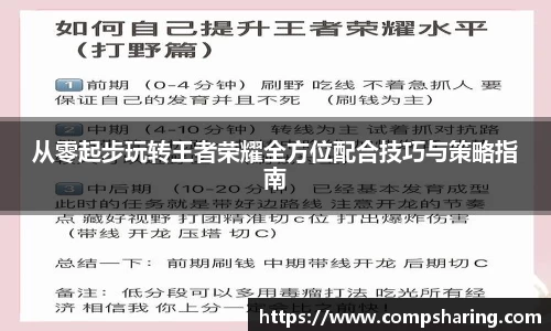 从零起步玩转王者荣耀全方位配合技巧与策略指南